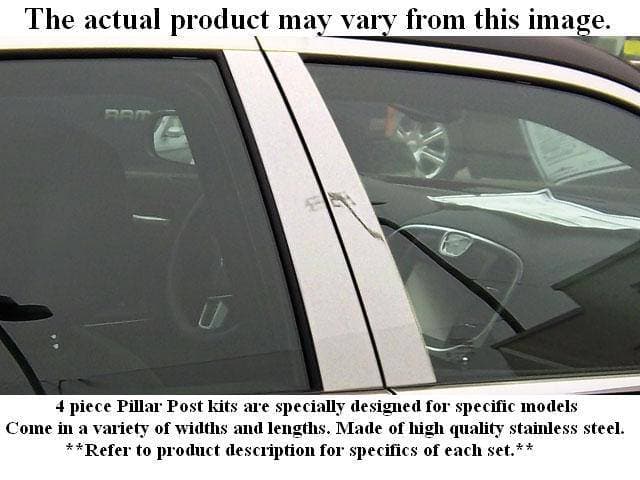 AUDI A4 4dr QAA Stainless 4pcs Pillar Trim PP25620