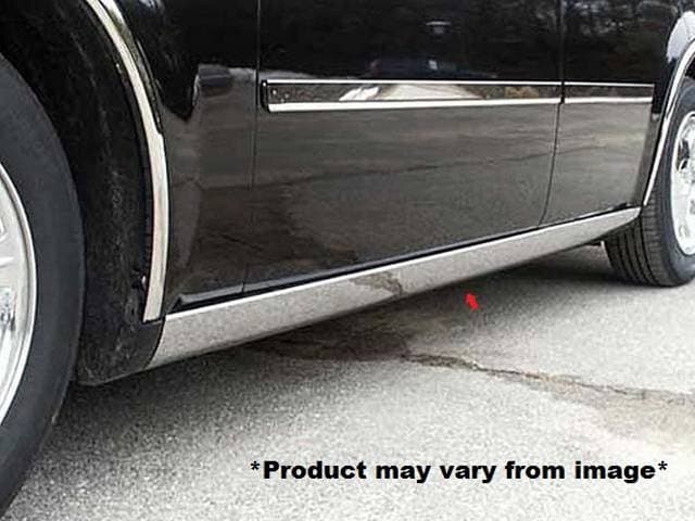 300 Limousine 54" Stretch QAA Stainless 6pcs Rocker Panel Trim TH45766