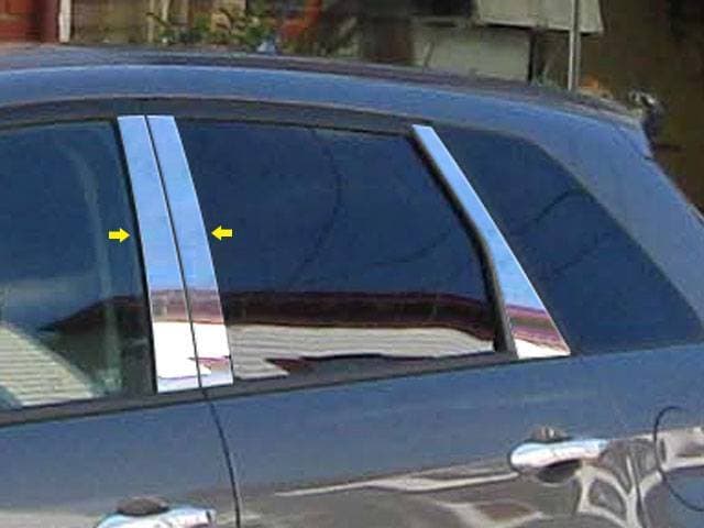 ACURA RDX 4dr QAA Stainless 4pcs Pillar Trim PP27270