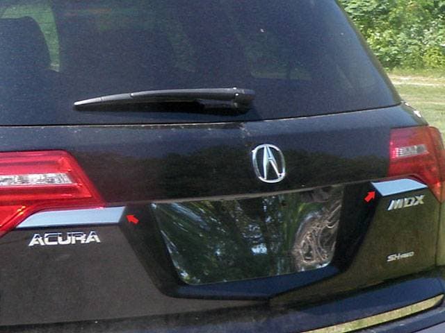 ACURA MDX 4dr QAA Stainless 2pcs Trunk Accent Trim TP27297