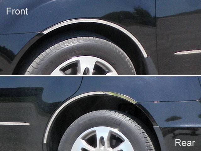 ACURA MDX 4dr QAA Stainless 4pcs Wheel Well Accent WQ27297