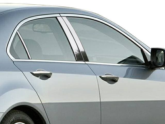 ACURA TSX 4dr QAA Stainless 6pcs Pillar Trim PP29291