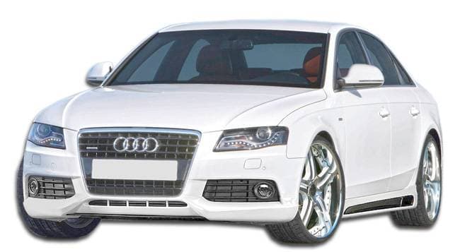 Audi A4 4DR R-1 Overstock Urethane Front Bumper Lip Body Kit 107419