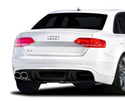 Audi A4 4DR R-1 Urethane Rear Bumper Diffuser Body Kit 107421