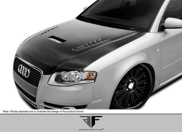 Audi A4 AF-1 Aero Function Carbon Fiber Body Kit Hood 107901