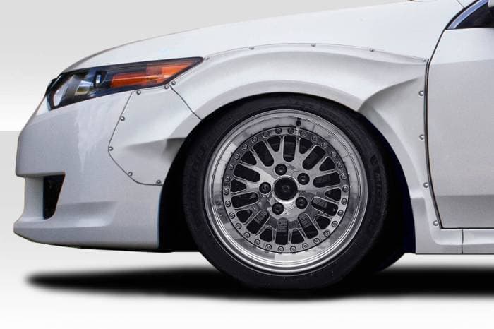 Acura TSX Khan Duraflex 60MM Front Fender Flares 117298