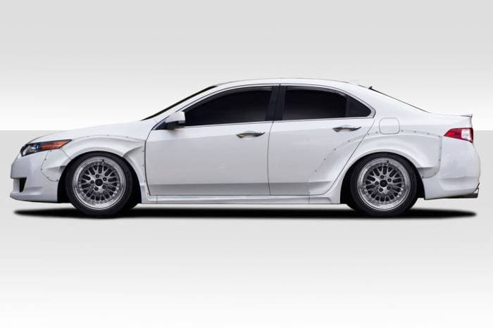 Acura TSX Khan Duraflex 10pcs Full Body Fender Flare Kit 118339