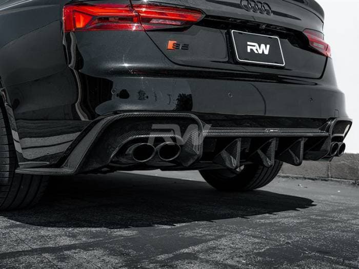Audi A5 S-Line S5 Coupe/Sportback CF Diffuser audia502