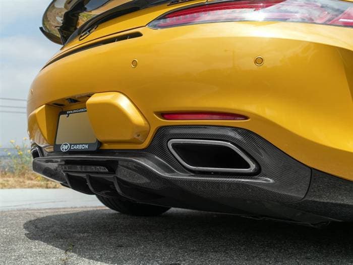 Mercedes C190 GT GTC GTS RWS CF Diffuser mercc19011