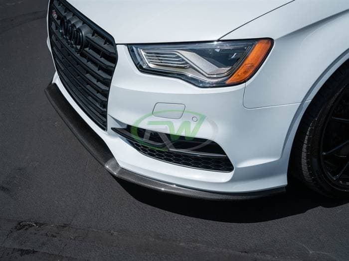 Audi A3/S3 (Pre-Facelift) Carbon Fiber Front Lip audi8v002