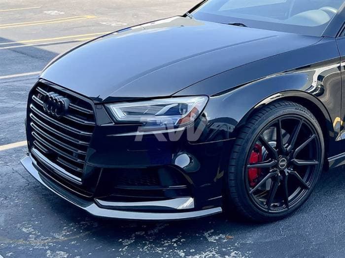 Audi 8v A3 S-Line/S3 Facelift Carbon Fiber GTX Front Lip audi8vs302