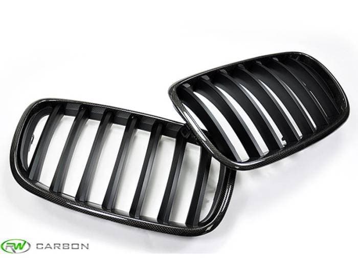 BMW E70 X5 & E71 X6 Carbon Fiber Grilles bmwe70x501