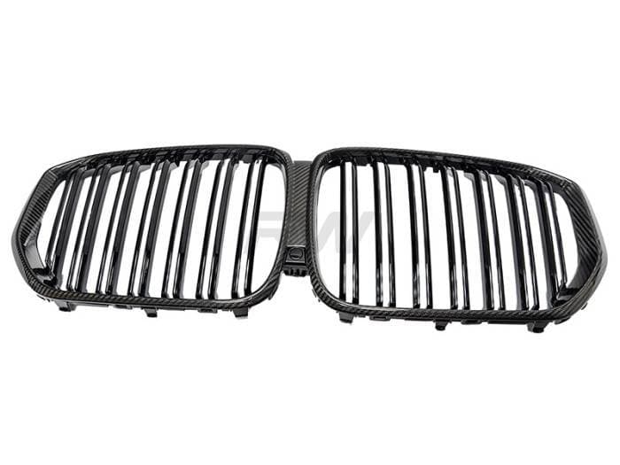 BMW G05 F95 Pre LCI Dual Slat Carbon Fiber Grilles bmwg0514