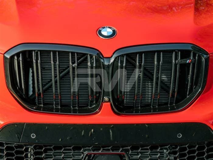BMW G05 X5 F95 X5M Gloss Black Double Slat Grilles bmwg05001