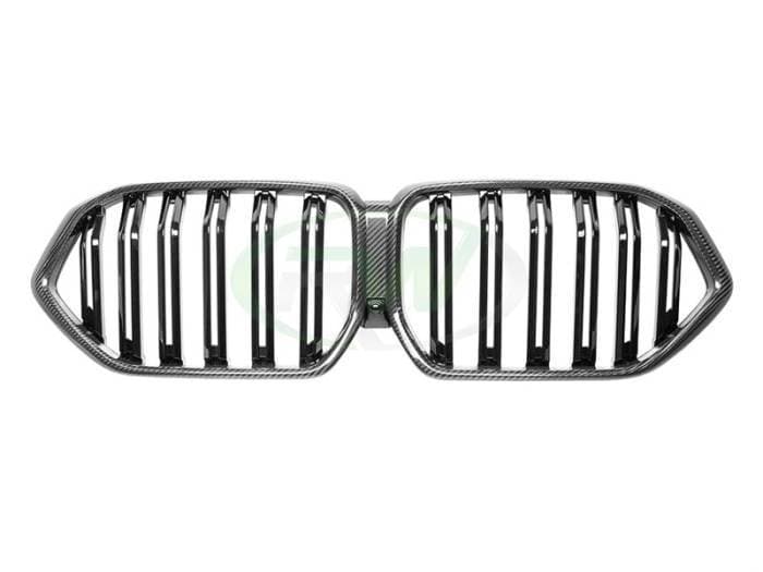 BMW G06 X6 F96 X6M CF Grille Replacement bmwg06006