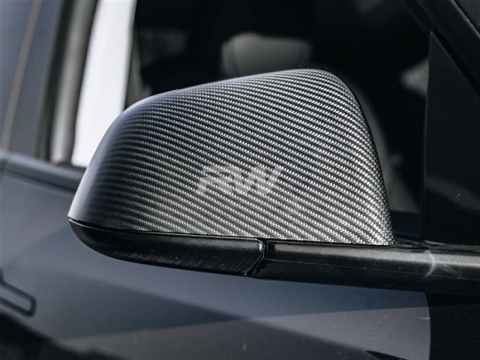 Tesla Model Y Carbon Fiber Mirror Covers tesla023