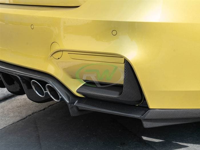 BMW F8X M3/M4 CF Rear Bumper Splitters bmwf8x041