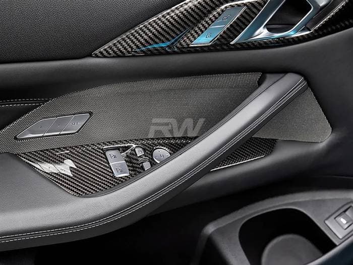 BMW G82 M4 Carbon Fiber Window Switch Panels bmwg8x022