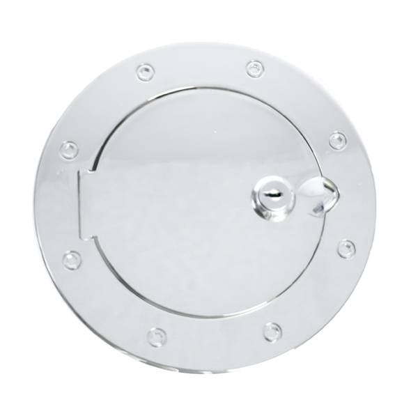 Rugged Ridge Gas Tank Filler Cover - Aluminum - Locking - 11425-06