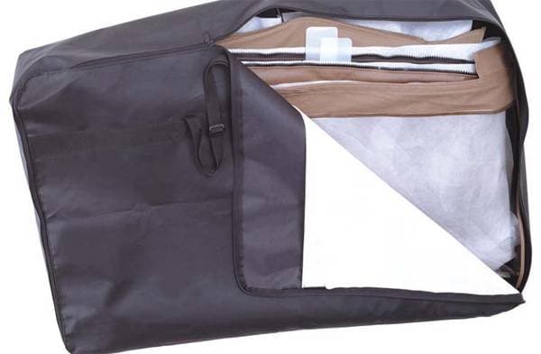 Jeep Wrangler Rampage Hard Door Storage Bag - Black - 595202