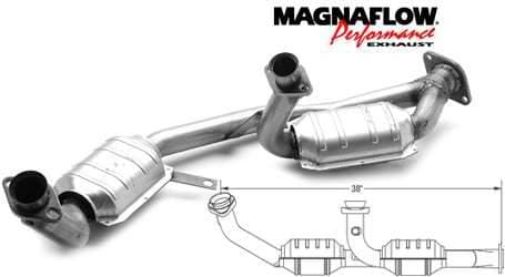 MagnaFlow Direct Fit Front Y-Pipe Catalytic Converter - 50202