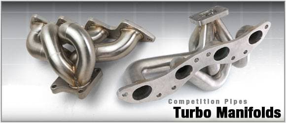 Exhaust - Polished Stainless Steel Turbo Manifold - STH4301S
