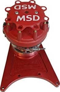 GM MSD Ignition Distributor - Front Drive with Standard Ford Cap - 8520