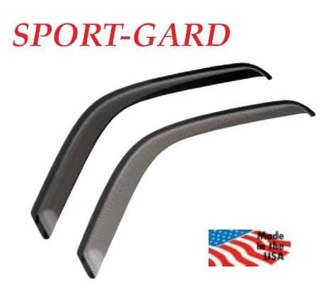 Chevrolet Suburban GT Styling Sport-Gard Side Window Deflector - Carbon Fiber - 4PC - 48640X