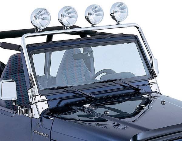 Rugged Ridge Full Frame Light Bar - Stainless Steel - 11138-01