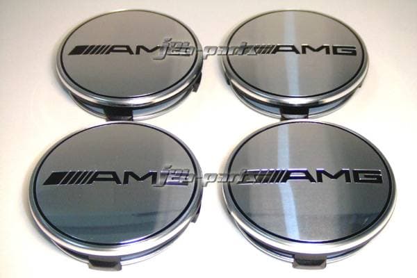 AMG Chrome Wheel Caps