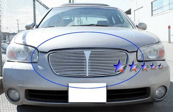 Nissan Maxima APS CNC Grille - Upper - Aluminum - N95418A