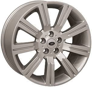 22 Inch Silver 4 Wheel Set