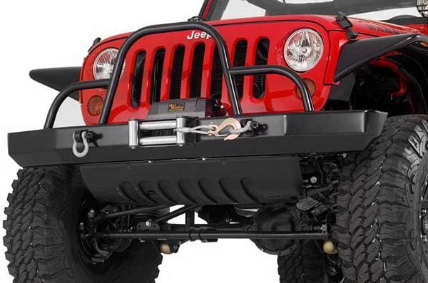 Jeep Wrangler Warrior Rock Crawler with Winch Mount & Brush Guard - 59055