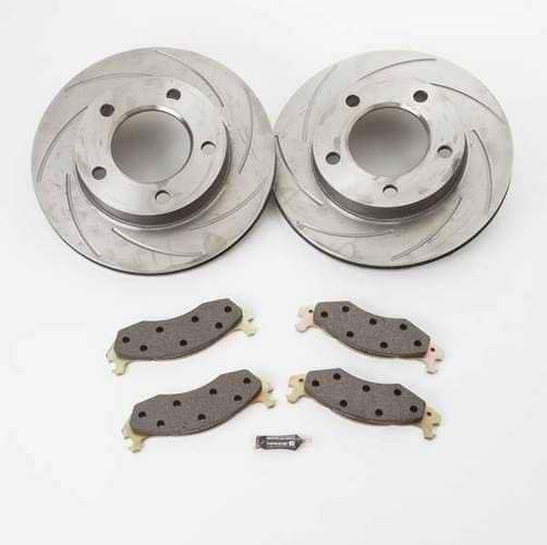 SSBC Turbo Slotted Rotors & Pads - Front - A2370001