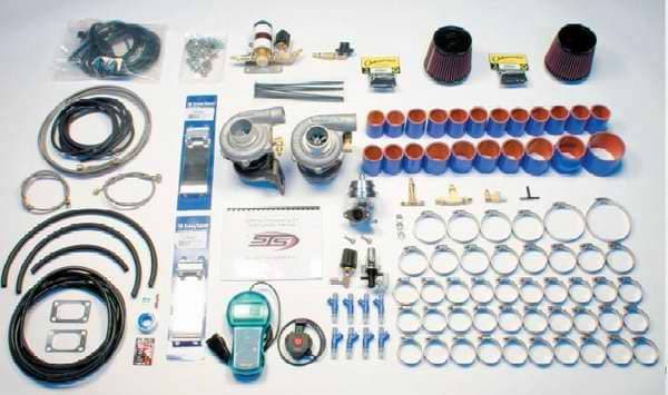 STS Turbo Twin Tuner System - Includes A Front Mounted Intercooler - But Not A Blow-Off Valve - TMUST4605T
