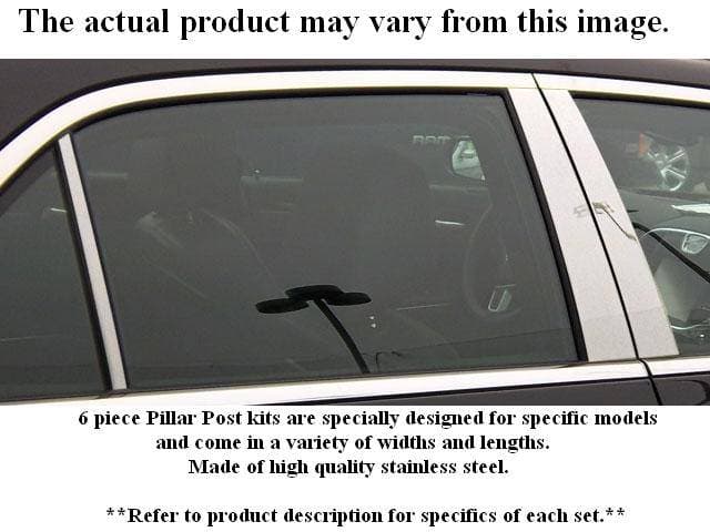 LEXUS LS430 4dr QAA Stainless 6pcs Pillar Trim PP23101