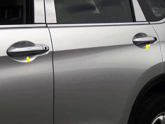 HONDA CR-V 4dr QAA Chrome ABS plastic 8pcs Door Handle Cover DH12235