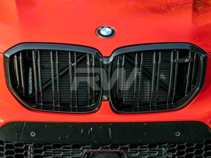 BMW G05 X5 F95 X5M Gloss Black Double Slat Grilles bmwg05001