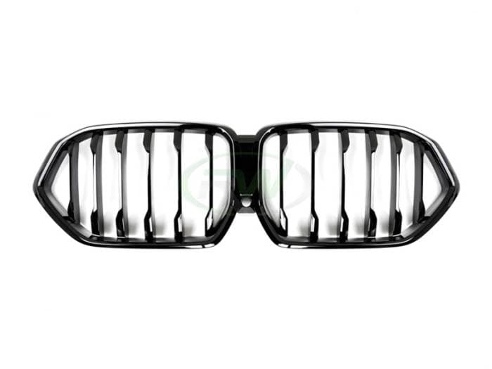 BMW G06 X6 F96 X6M Gloss Black Replacement Grilles bmwg06001
