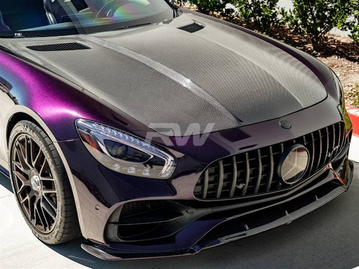 Mercedes C190 R190 RWS Carbon Fiber Hood mercc190011