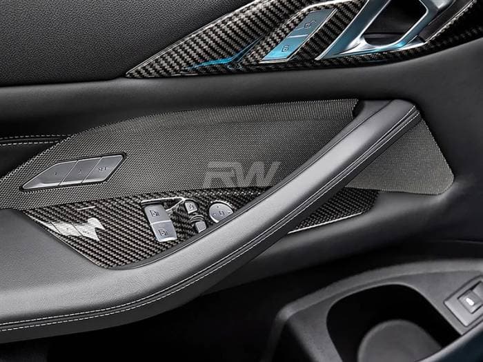 BMW G82 M4 Carbon Fiber Window Switch Panels bmwg8x022