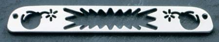 All Sales Third Brake Light Cover - Da Bomb Design - Polished - 54010P
