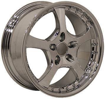18 440 Chrome - 4 Wheel Set