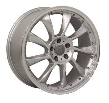 19 Inch Star Silver - 4 Wheel Set