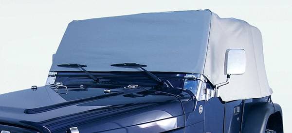 Rugged Ridge Water Resistant Cab Cover - Vinyl - Gray - 13315-09