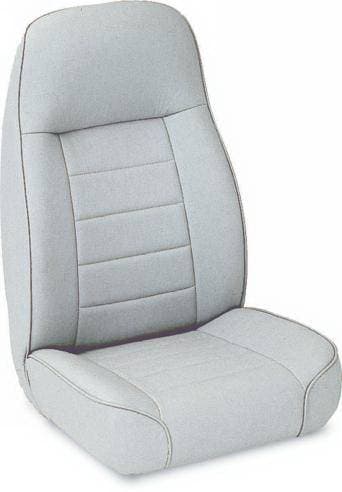 Jeep CJ Rampage Standard Front Seat - Grey Denim - 5044911