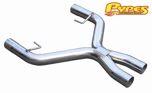 Ford Mustang Pypes 409 Stainless Steel Cut & Clamp X-Pipe - 20042