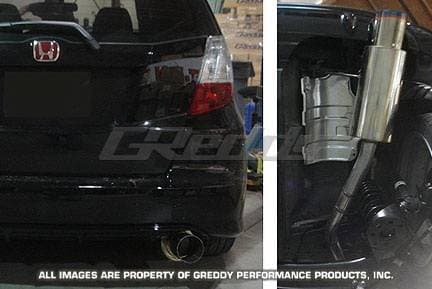 Honda Fit Greddy Racing Ti-C Catback Exhaust System - 10157919
