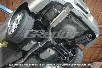 Subaru WRX Greddy Racing Ti-C Catback Exhaust System - 10167900