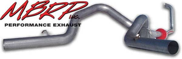 MBRP Installer Series Turbo Back Cool Duals Exhaust System S6210AL